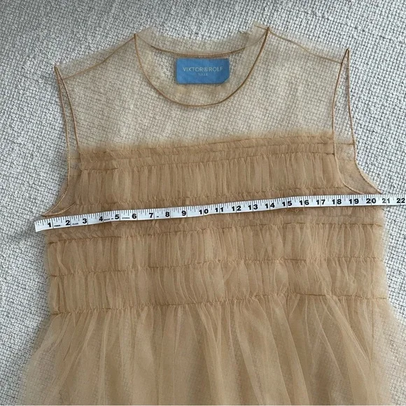 Victor & Rolf tulle sleeveless top - Picture 3 of 7